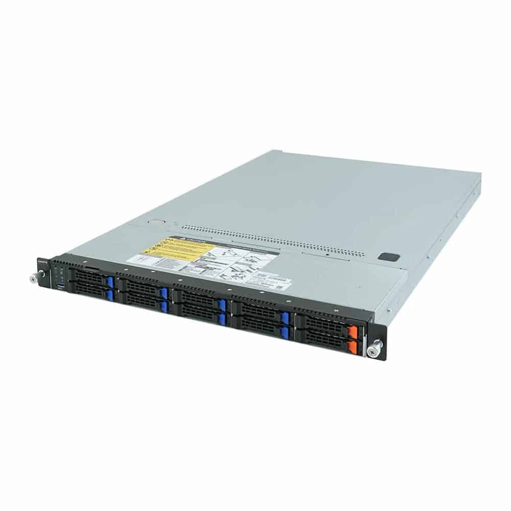 Gigabyte R152-Z31 2nd Gen EPYC Rome CPU 1U 10 Bay Barebone Server